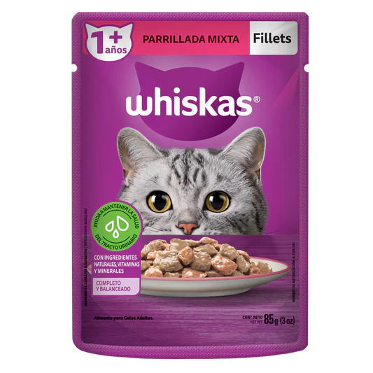 Whiskas Adulto Fillets Parrillada Mixta